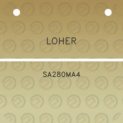 loher-sa280ma4