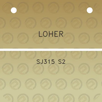 loher-sj315-s2