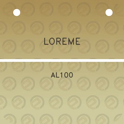 loreme-al100