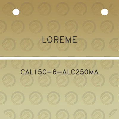 loreme-cal150-6-alc250ma