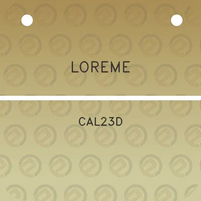 loreme-cal23d