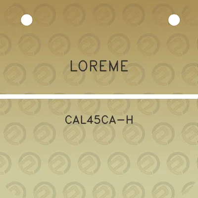 loreme-cal45ca-h