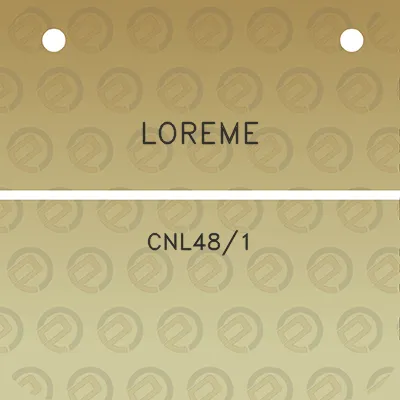 loreme-cnl481