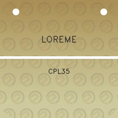 loreme-cpl35