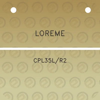 loreme-cpl35lr2