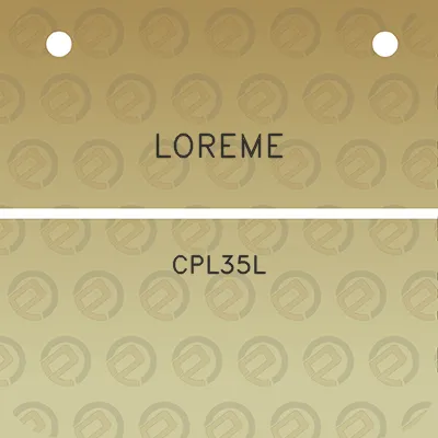 loreme-cpl35l