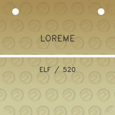 loreme-elf-520