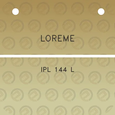 loreme-ipl-144-l