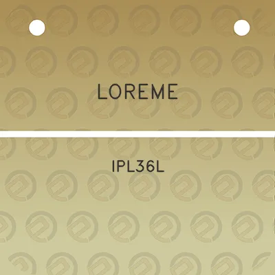 loreme-ipl36l