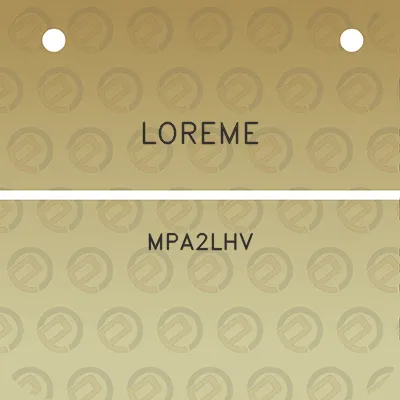 loreme-mpa2lhv