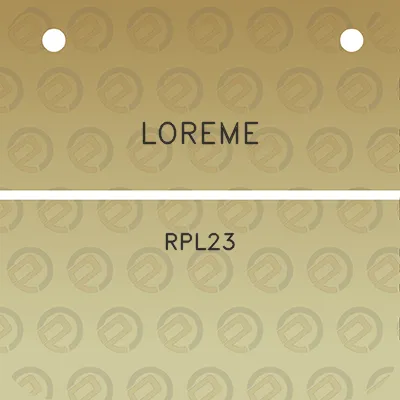 loreme-rpl23