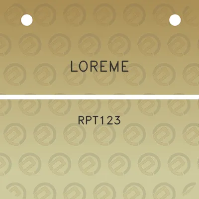 loreme-rpt123