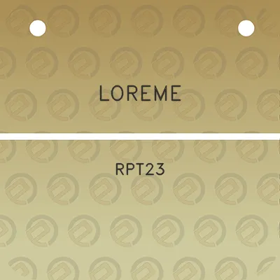 loreme-rpt23