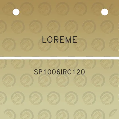 loreme-sp1006irc120