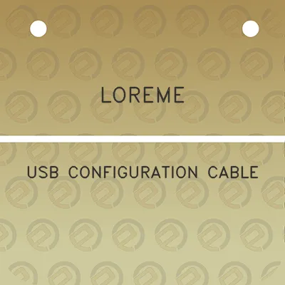 loreme-usb-configuration-cable