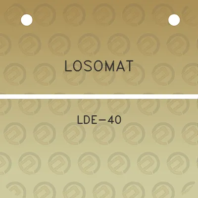 losomat-lde-40