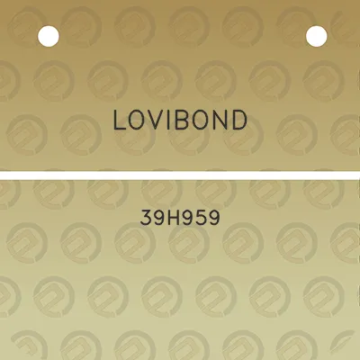 lovibond-39h959