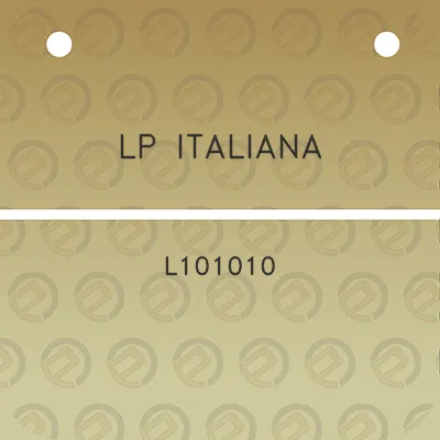 lp-italiana-l101010