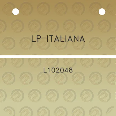 lp-italiana-l102048