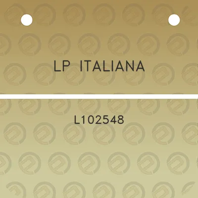 lp-italiana-l102548