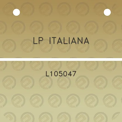 lp-italiana-l105047