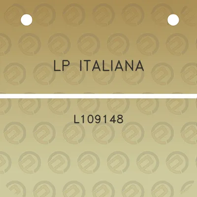 lp-italiana-l109148