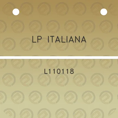 lp-italiana-l110118