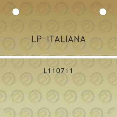 lp-italiana-l110711