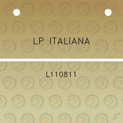 lp-italiana-l110811