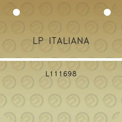 lp-italiana-l111698