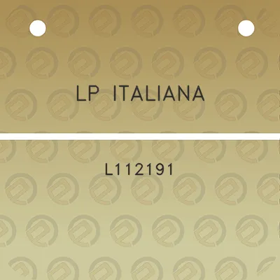 lp-italiana-l112191