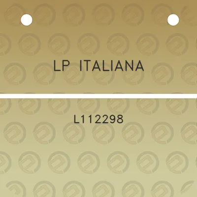 lp-italiana-l112298