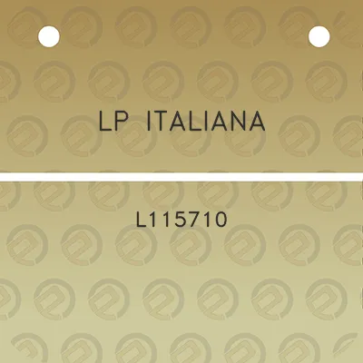 lp-italiana-l115710