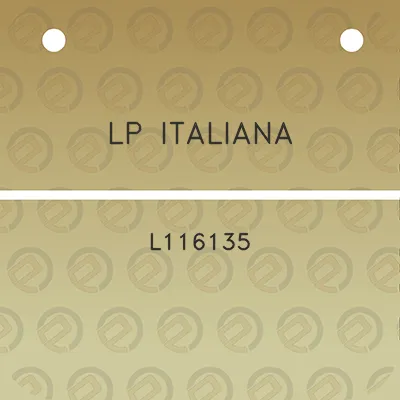 lp-italiana-l116135