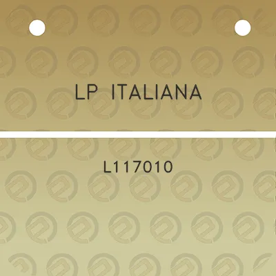 lp-italiana-l117010