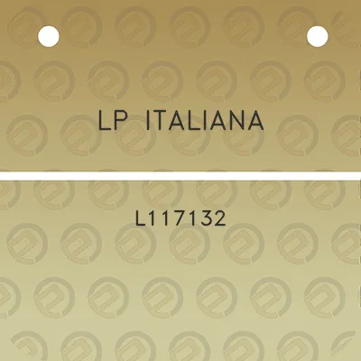 lp-italiana-l117132