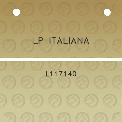 lp-italiana-l117140