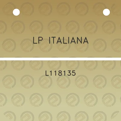 lp-italiana-l118135