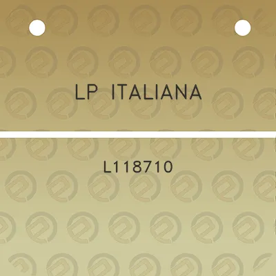 lp-italiana-l118710