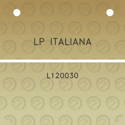 lp-italiana-l120030