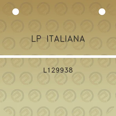 lp-italiana-l129938