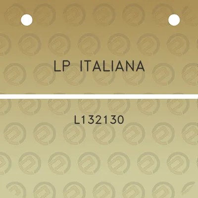 lp-italiana-l132130