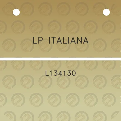 lp-italiana-l134130