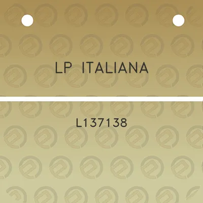 lp-italiana-l137138