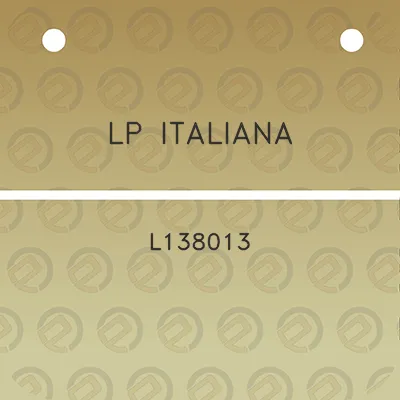 lp-italiana-l138013