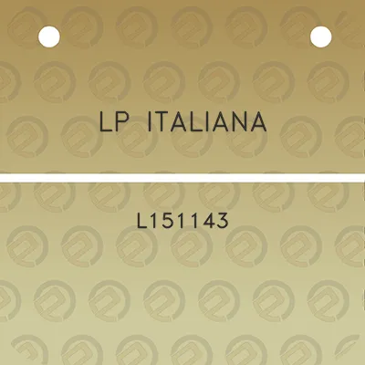 lp-italiana-l151143