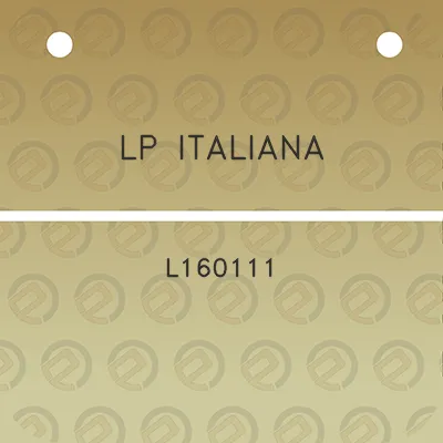 lp-italiana-l160111