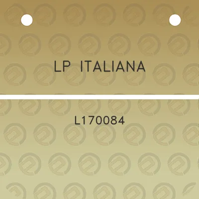 lp-italiana-l170084