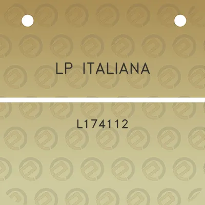 lp-italiana-l174112