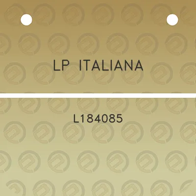 lp-italiana-l184085